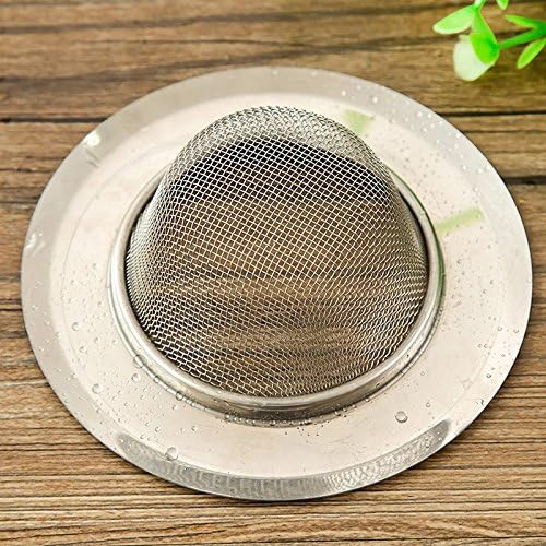 WINZSC 1pc kitchen sink filter net wash vegetable pot stainless steel drainage pool filter plug toilet drain drain cover wx5211355 (Size : D7cm)