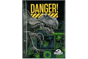 FCP Agenda Scuola compatibile con Jurassic World Diario scuola Danger F.to Standard 20x15 cm 2024/2025 + Omaggio portachiave dinosauro