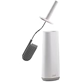 Joseph Joseph 70515 Flex Smart Tuvalet Fır&ccedil;ası, Beyaz/Gri