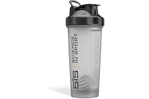 SCIENCE IN SPORT SIS Science in Sport Shaker proteine 600ml - Lavabile in lavastoviglie, Protein shaker ermetico con chiusura a vite, Perfetto per un frullato senza grumi