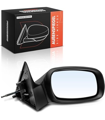 Außenspiegel-Set Für Opel Astra F (Bj. 94–98) – Schwarze ABS-Spiegel, Manuell Verstellbar