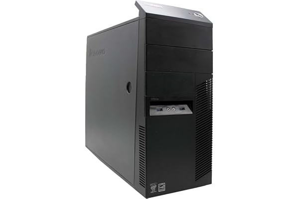 Ordenador de sobremesa Lenovo M93P i7 4770 hasta 3,9 GHz PC fijo Gaming Gráfica profesional VideoEditing SmartWorking Empresarial (Reacondicionado) (con antena WiFi USB, 32 GB RAM SSD 960 GB)