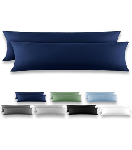 Taie D'Oreiller 100% Microfibre Brossée Miracle Home - 120x45 Cm Anti-Pelage, Ouverture Double Face - Blanc