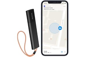 Invoxia GPS Tracker Edition 2026 – vattentät, förbättrad GPS-noggrannhet, USB-C – nätverksprenumeration ingår 1 år – levande plats, stöld och rörelselarm – bilar, motorcyklar