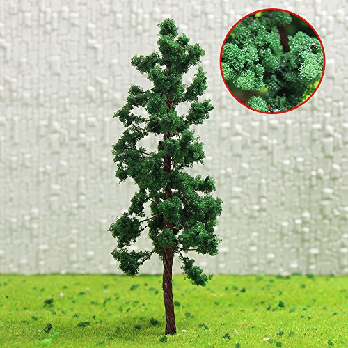 D11040 10pcs Scale Train Layout Set Model Trees O 11cm at 