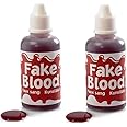 PRIYA PARTY DECORATION Halloween Red Fake Blood Pack of 2 (Each 30ML)