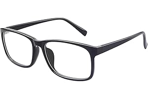 GQUEEN Fashion Fake Glasses Clear Lens Retro Style Glasses Women Men