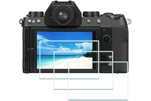 ULBTER Displayschut schutzfolie für Fujifilm X-S10 Fuji XS10 [Nicht für XS20] 0,3 mm 9H Härte gehärtetes Glas screen protector folie - [3 Stück]