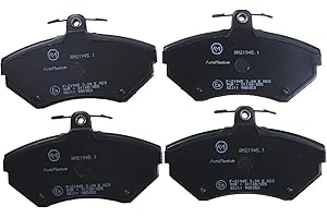 AutoMentum AM21945.1 Kit Pastiglie Freno di 4 per VOLKSWAGEN GOLF MK III (1H1) 1991-1998 Assale anteriore e altri veicoli