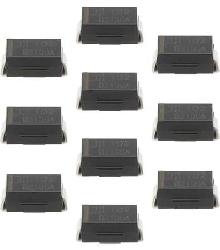 5x B340A-13-F Schottky Diodes 40V 3A - SMD Rectifiers