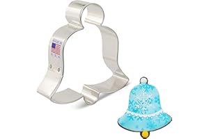 ANN CLARK COOKIE CUTTERS Formina per Biscotti Stampo a forma di campana, 8,9 cm, prodotto negli Stati Uniti da Ann Clark