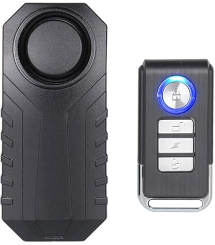 Alarme Antivol De Vélo Alarme De Vélo Sans Fil Vibration Motion Sensor