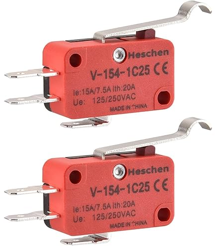 Microinterruttore Omron D3V-166-1C5 16A - Leva Con Rotella 27,5mm