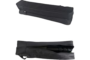 Copechilla Bolsas para Aparejos de Pesca 84cm con cinturón de Hombro Bolsas de Pesca Negra Impermeable Espesado,Caña de Pescar y Equipo de Pesca de Bolsa de Almacenamiento