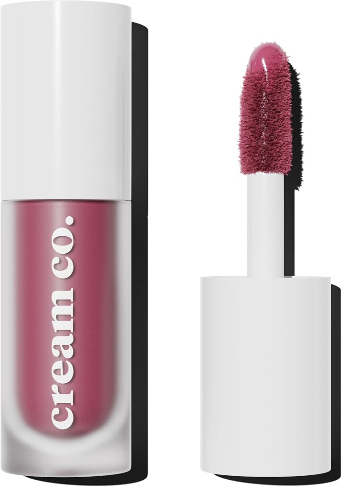 Cream Co. Allık Ruj Göz Farı Glow Tint Rich Berry, Nemlendirici Makyaj, 502 Bordo, Hyaluronik Asit Peptit
