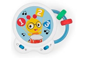 Baby Einstein Tiny Bęben muzyczny, zabawka, wiek 3+ miesięcy, Bead Chaser