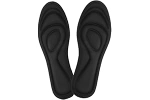 OMBRISA Solette in Memory Foam Donna 1 Paro, Solette Morbide, Suole Scarpe Traspiranti ad Assorbi Umidità, Tagliati su Misura, Per Scarpe Sportive Stivali (Donna: 35-39)