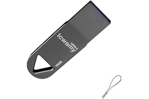 lcwamy 16GB USB Stick USB Flash Drives USB3.0 Flash Drive 16GB USB Drive Mini Metal Flash Drive Thumb Drive