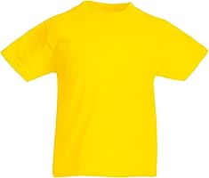 New Fruit of the Loom Childrens Kids Value Cotton T Shirt