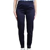 Carla Ferroni Pantalone Punto Milano Elasticizzato Estivo Art 14459 : Amazon.it:  Abbigliamento