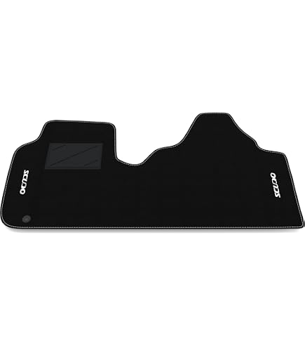 MTM Tappetini Auto Su Misura Per Mitsubishi Pajero Pinin Long 1999-2007, Set 4 Pezzi, Moquette Nera, Battitacco, Made In Italy