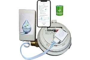 GÉNÉRIQUE Kit Compteur d'eau Connecté WiFi Lora ODevice - Détecteur de Fuite - Télérelevé, Surveillance et Mesure de Débit, Arrosage, Irrigation avec Alertes (Version Batterie / Radio WiFi)