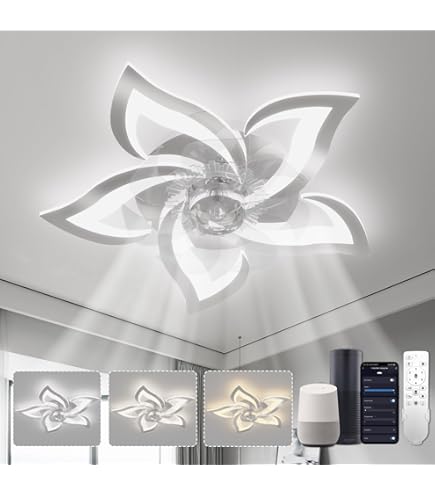 Plafondventilator plafondlamp - LED - dimbaar - afstandsbediening | G03637