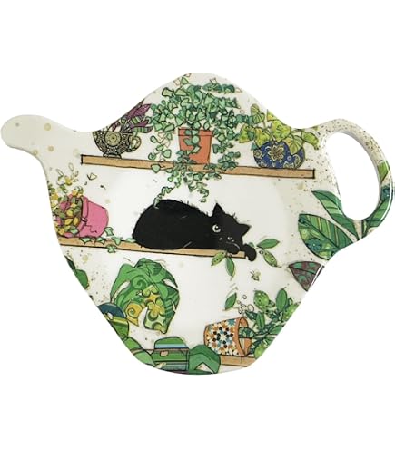 Repose-Sachet De Thé Chat Pâtissier - Accessoire Cuisine Mélamine Design Français