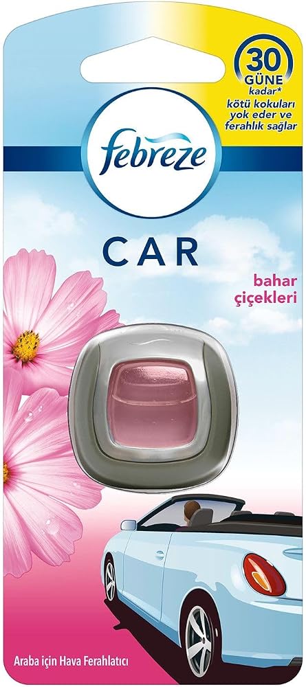 Febreze Hava Ferahlatıcı Araba Kokusu Bahar Çiçekleri 2 ml