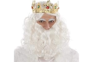 My Other Me Corona Rey Mago de Metal con Piedras Preciosas