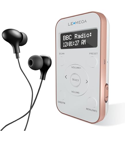 Mini Ukw Radio Vergleich Ukw Radio Mini Radio UKW/FM Transistorradio, Tragbarer Taschenradio Mit CD Kopfhörer Zum Joggen Mini Radio Mit Batterie