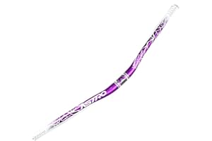 GRTE Mountain Bike Manubrio Lightweight XC/DH Speed Dirt Speed Dirt Bike Manubrio Bike Manubrio Bicycle Riser Bar Extra Long 31,8mm 720mm/780mm Manubrio colorato,Viola,31.8 * 780mm