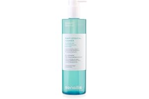 Sensilis Purify Essential Cleanser, Gel Limpiador para Pieles Mixtas y Grasas con Ácido Hialurónico y Zinc, 400 ml (Paquete de 1)