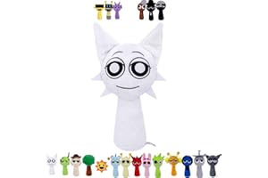 CSZALHLS Sprunki Plush, 7.8'Wenda Plushies Toys, Soft and Cute Plush Stuffed Animal Pillow for Halloween, Thanksgiving, Valentine's Day Birthday Gifts for Boys Girls and Fans-Wenda||7.8inch