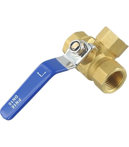 Vanne 3 Voies Haute Pression 500 Bar - Acier Carbone Filetage G1/2