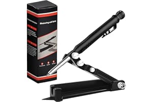 LUCKYKODOR Multifunktionales Anreißwerkzeug Holzbearbeitung Anreißwerkzeug mit Tieflochstift Konstruktionsbleistift DIY Anreißlehre Anreißer für Holz Metall Keramik