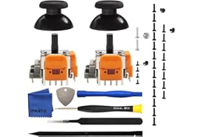 iParto Juego de 2 joystick de efecto Hall para PS5 – Anti-Drift 3D Analog Thumbsticks para PlayStation 5