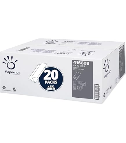 BOVE 2-laags papieren handdoeken ZZ-vouw/V-vouw - 25 x 23 cm - 3200 stuks - geschikt voor TORK H3 dispenser, 100% cellulose - reliëf; absorberend & scheurvast - 16 bundels à 200 doeken