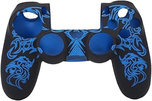 JOYZAN PS4 Controller Skin, Silicone Rubber Soft Cover Skin Case Anti Slip Grip Protector Case Wireless Gamepad Controller Cover for PS4 controller