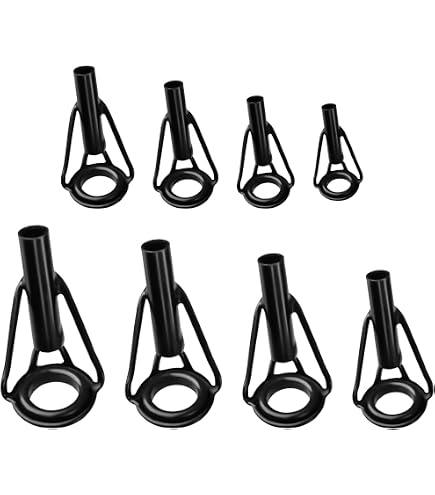 Kit De Réparation Pour Canne à Pêche - 30 Anneaux Guides En Acier Inox, Diamètres 1.6 à 4mm