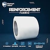 Elephant Shield Multi Application Reinforcement Fabric, UV Stabilized & Hydrophilic For Waterproof to Roof/Crack Patch/Wall R