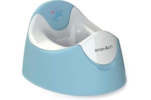 BABYLON Kinder Töpfchen Trio, Kinder Toiletten mit Herausnehmbarer Schüssel, Kinder Klo, Nachttopf für Kinder/WC Sitz Topf, Jungen/Mädchen Kindertöpfchen ab 1 Jahr, Baby Zubehör Blau