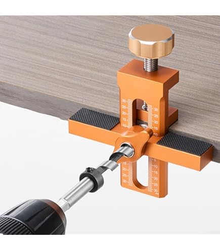 Mophorn Set Di Chiavi A Brugola Per Montaggio 6PCS A Incasso Jig Lock Mortiser JIG1 Con 3