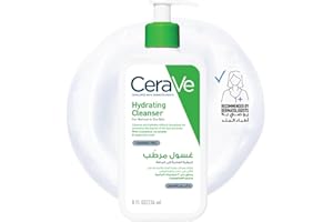 Cerave Hydrating Cleanser for Normal to Dry Skin with Hyaluronic Acid
