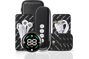 ANDUBEST Digital Tens EMS Electronic Sports Muscle Stimulator and Muscle Toning Machine Dual Channel 10 Modes 39 Level for Abs,Back,Legs,Arms–Physical Therapy Machine with Pain Relief