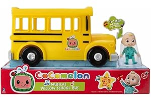 CoComelon CMW0015 Muzyczny Szkolny Autobus Cmw0015 Żółty