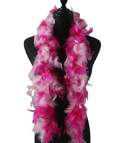 Federboa 2 Meter - Beige Chandelle Boas Für Abendmode & Kostüme