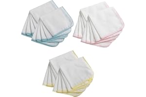 KEORHEZ 30 Pièces Debarbouillette Bebe Lavable Lingette Lavable Bebe Réutilisables Protègent La Peau Sensible Des Nourrissons Et Des Jeunes Enfants 20 * 20cm