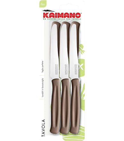 COLTELLI TAVOLA 6pz BLU KND041506B