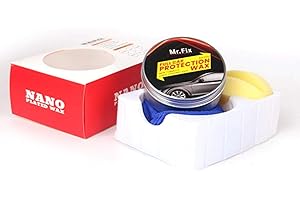 COURTI Mr.Fix Premium Carnauba Car Wax, Crystal Hard Wax Gloss Paint Care Scratch Repair Maintenance UV Resistance Wax, For Your Cars